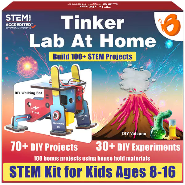 200+ STEM Science Kit for Kids 8+ DIY Experiments Robots