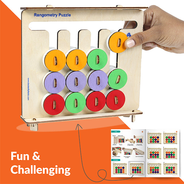 Brain Boost Toy Combo | Memory Game + Montessori Puzzle for Kids 3+ Years