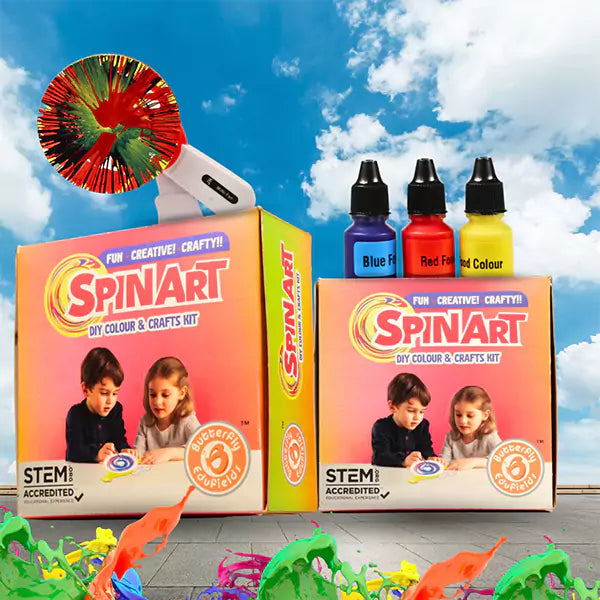 Spin Art & Craft Kit for Kids | 3-9 yrs
