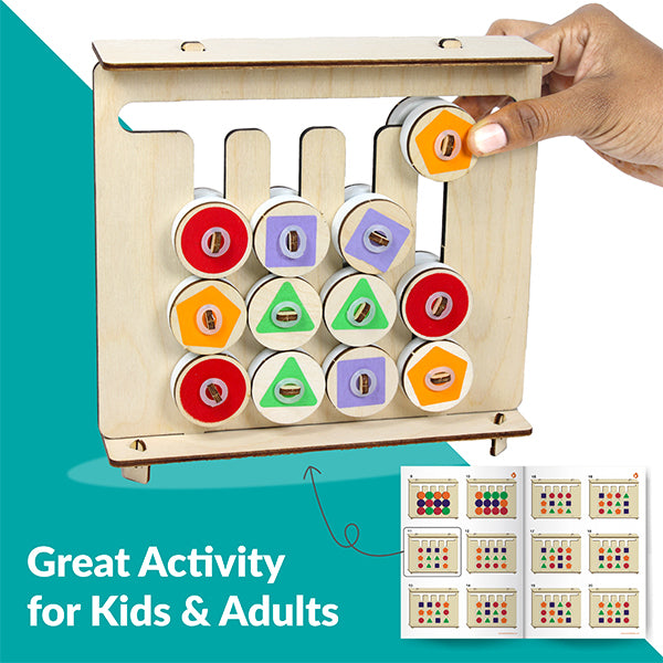 Brain Boost Toy Combo | Memory Game + Montessori Puzzle for Kids 3+ Years