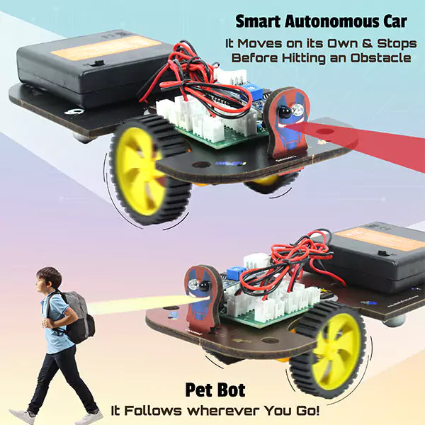STEM Robotics + Engineering Kit Combo | DIY Science Toys for Kids (Ages 8-14)
