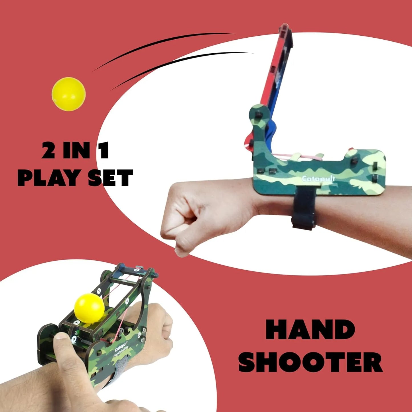 Butterfly Edufields Catapult & Shooter STEM Kit ā Fun, Safe & Educational Play for Kids
