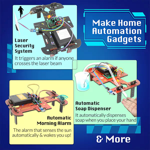 10-in-1 STEM Robotics Starter Kit | 8-12 yrs