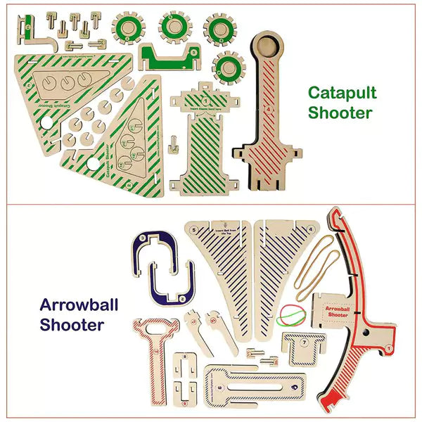 2in1 Da Vinci DIY Shooters | 6-8 yrs