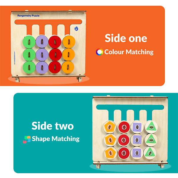 Brain Boost Toy Combo | Memory Game + Montessori Puzzle for Kids 3+ Years