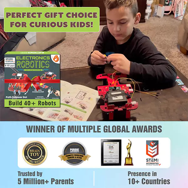 40-in-1 DIY Robotics Master Kit | 8-15 yrs