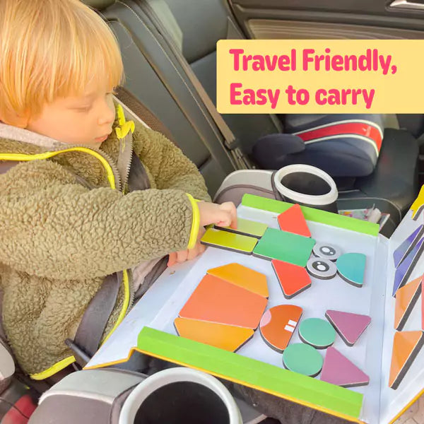 Mix n Match 27pc Magnetic Shape Puzzle Set | 3-5 yrs