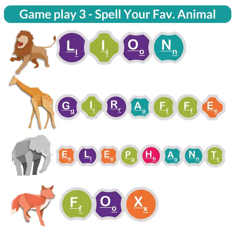 Word & Food Chain Game | 3-5 yrs