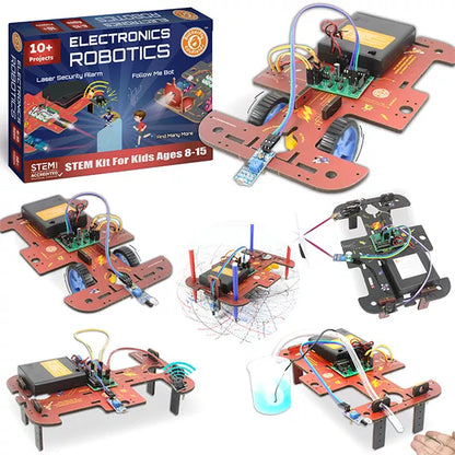 10-in-1 STEM Robotics Starter Kit | 8-12 yrs