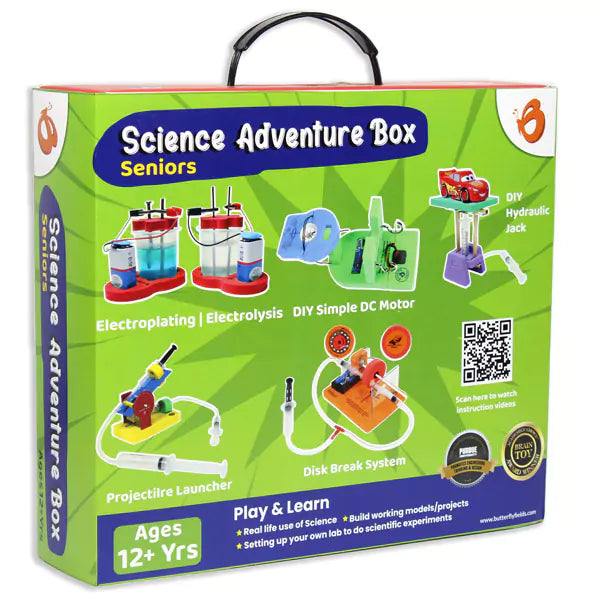 4in1 DIY Science Experiment Kit | 12 Yrs