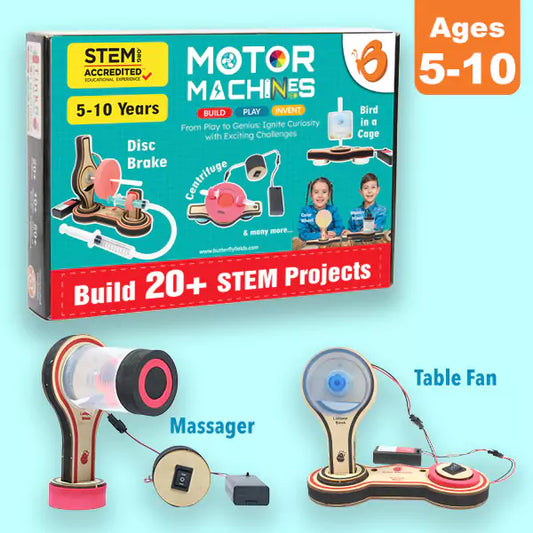 20-in-1 My First Science Kit, Motor Machines | 5-10 yrs