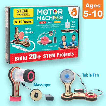 20 in 1 My First Science Kit Motor Machines 5 10 yrs Butterfly Edufields