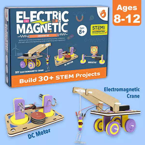 30-in-1 Ultimate Electricity Kit | 8-12 yrs – Butterfly Edufields