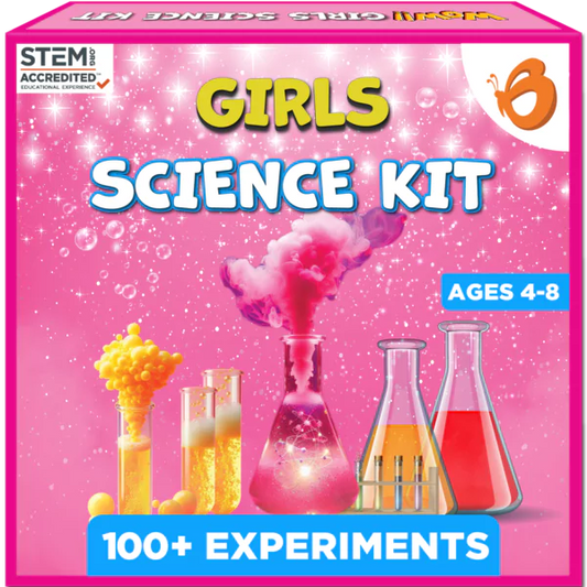 Girls Chemistry Science Kit | Ages 4-8