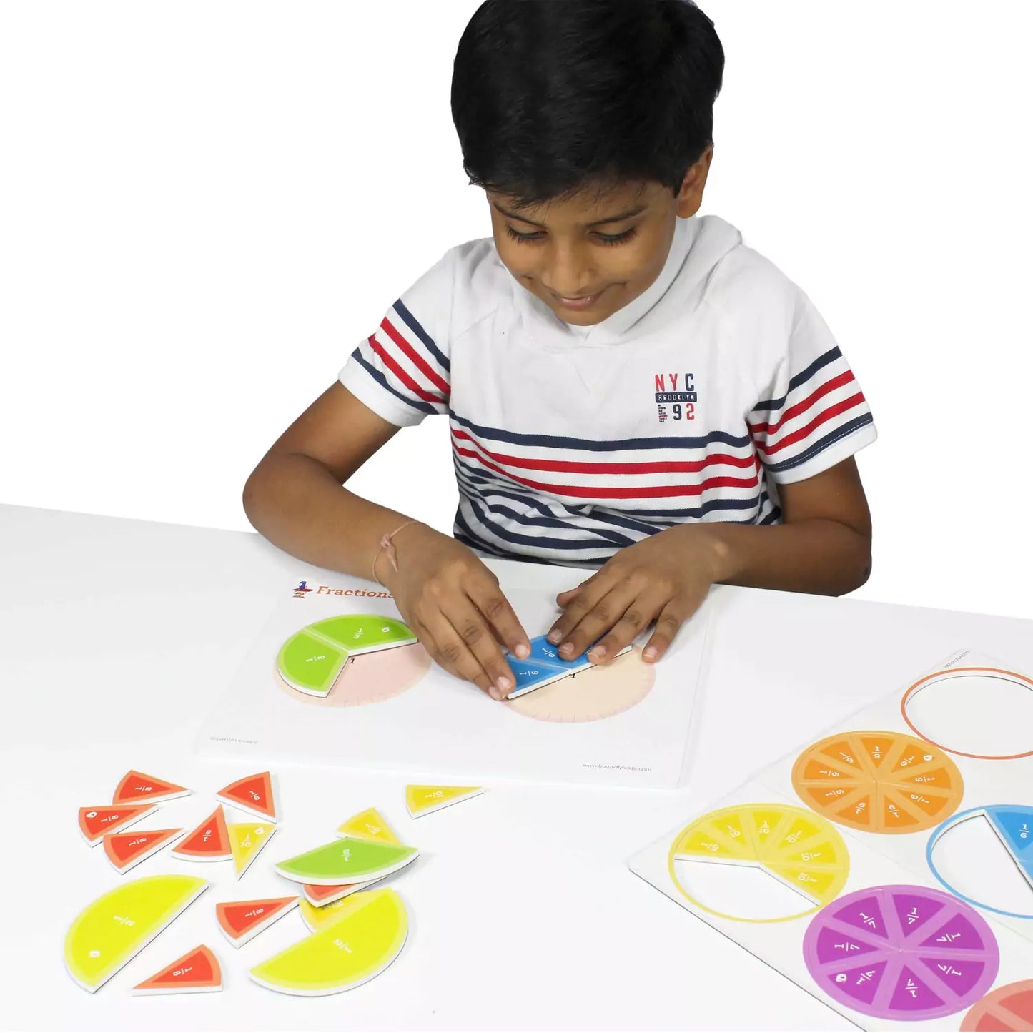 Fraction Mastery Math Learning Kit | 6-8 yrs