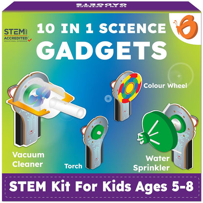 10in1 Ultimate Electricity Kit | Science Project Kit | Stem Toys for Kids Age 5-8 Years Boys Girls