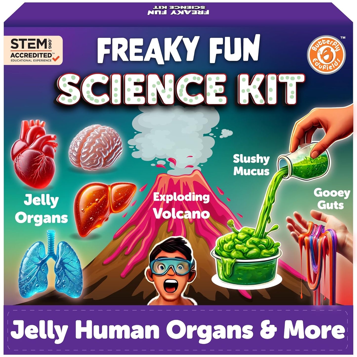 Freaky Science Experiment kit for Boys and Girls Age 8-10-12-14 | Science kit