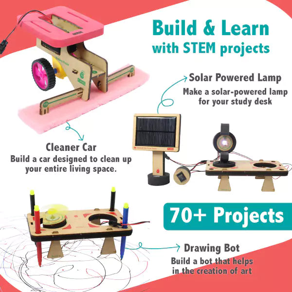 70+ DIY Science Projects Kit | 8-15 yrs