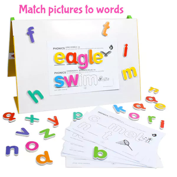 90pc Magnetic ABC & Writing Board | 3-5 yrs