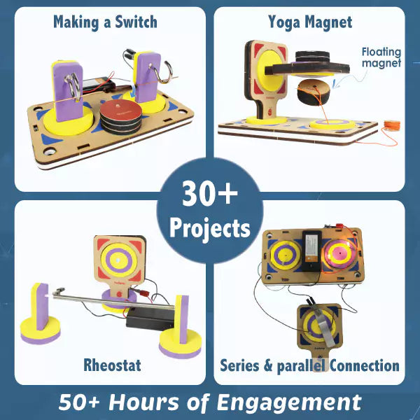 30 in 1 Ultimate Electricity Kit 8 12 yrs Butterfly Edufields