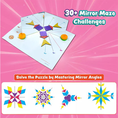STEM Light & Color Science Kit for Girls | 25+ Experiments with Kaleidoscope, Mirrors & Spy Science | Ages 6–13