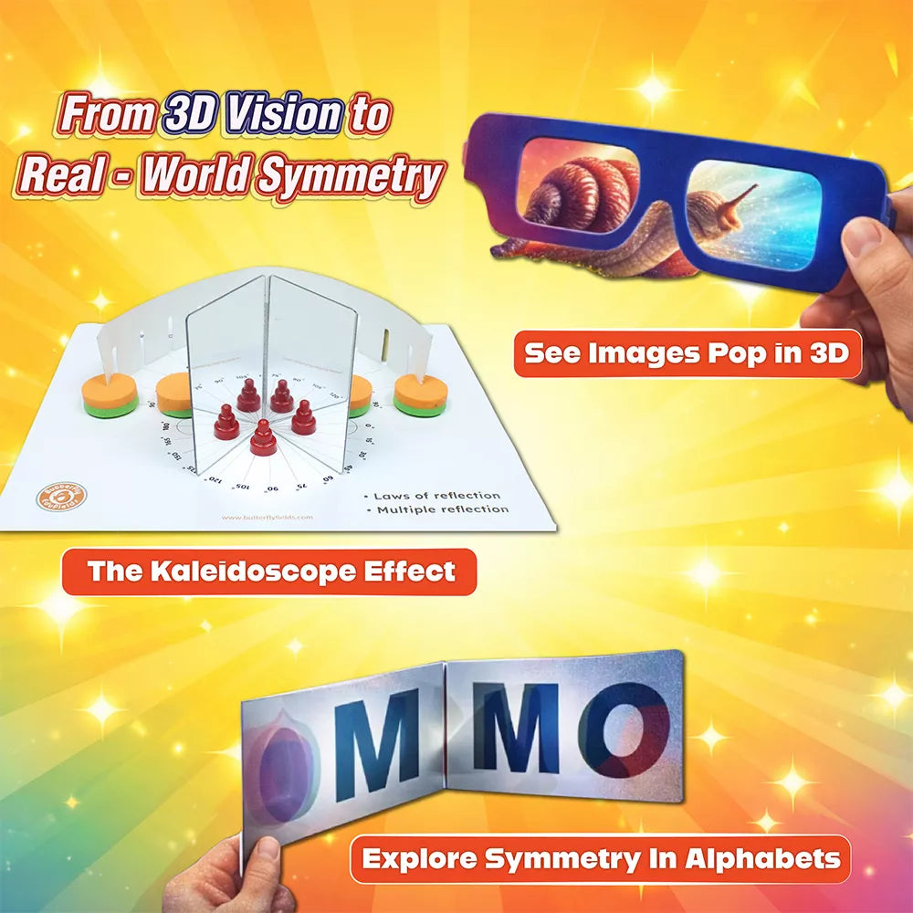 Light & Optics Science Kit for Kids | 20 Spy Missions | STEM Physics Kit for Ages 6–12