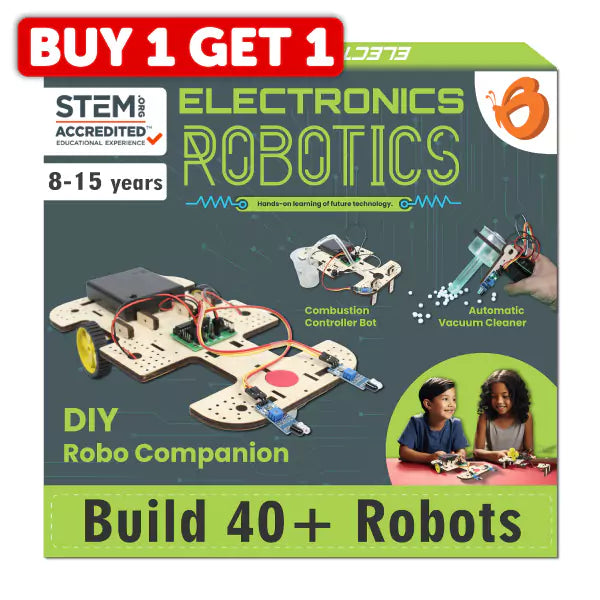 40-in-1 DIY Robotics Master Kit | 8-15 yrs