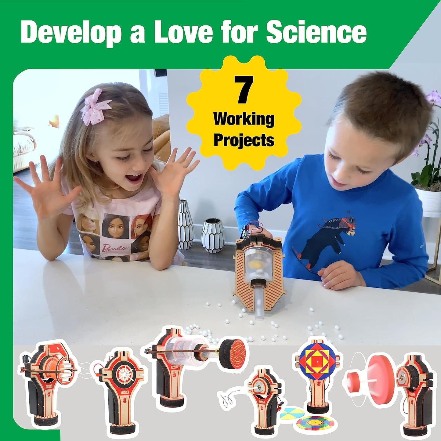 10in1 Ultimate Electricity Kit | Science Project Kit | Stem Toys for Kids Age 5-8 Years Boys Girls