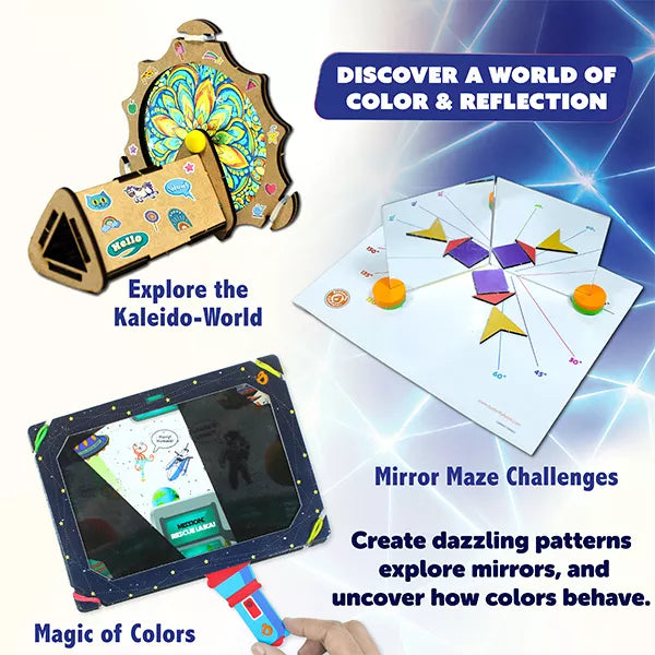 Butterfly Edufields 50+ STEM Toys for Ages 8-13, Advanced Light Science Kit
