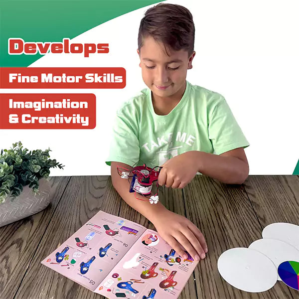 Motor machines 100+ Science experiments Kit |  DIY Science Experiment for Kids | Ages 8-12