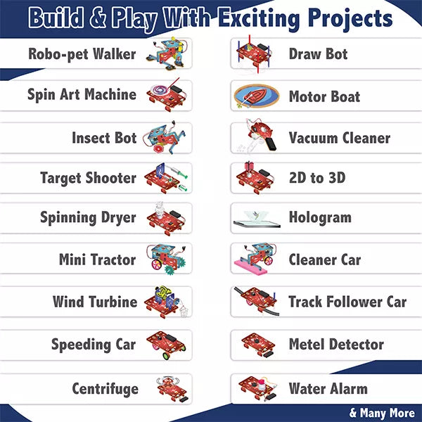Butterfly Edufields Jumbo 70+ STEM Science Experiment Kit for Kids (Ages 8–12)