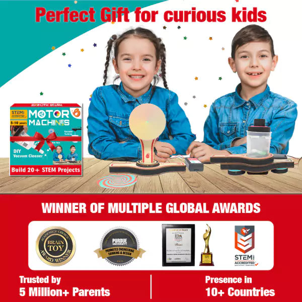 20+ DIY Science Projects Kit | 5-10 yrs