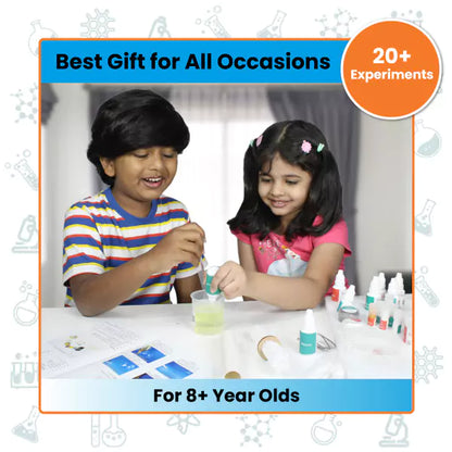 20-in-1 Science Kit with Chemistry Experiments | 8+yrs
