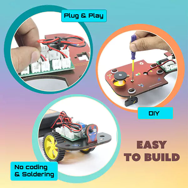 STEM Robotics + Engineering Kit Combo | DIY Science Toys for Kids (Ages 8-14)