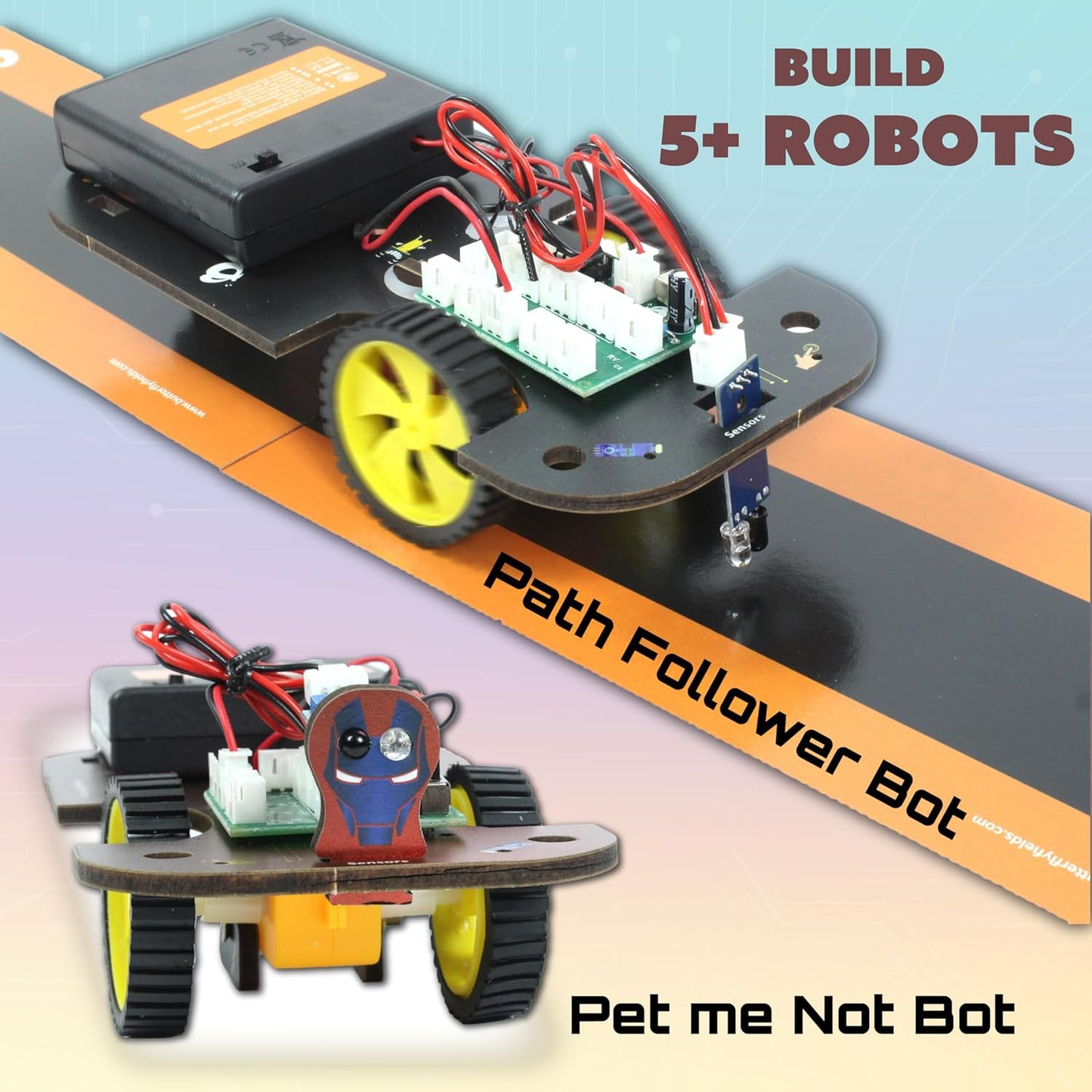 5-in-1 STEM Robotics kit | 8-14 years