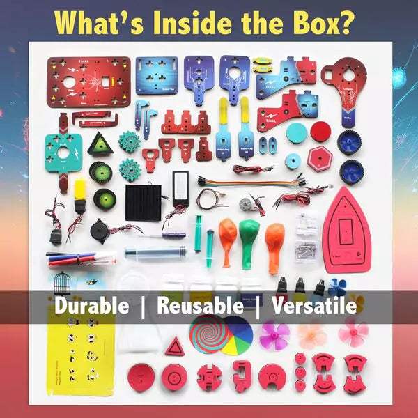 200 in 1 Mega Science Kit Tinker Lab At Home 8 15 yrs Butterfly Edufields