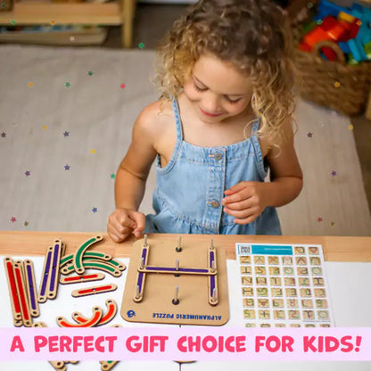 Duo Magnetic + Wooden Alphabets | Ages 3-5