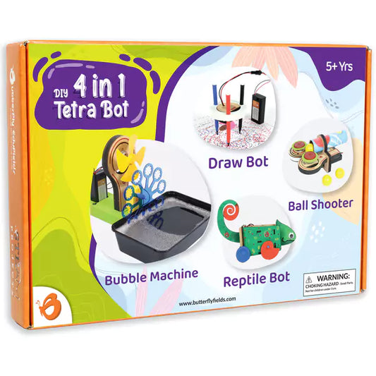 DIY 4 in 1 Tetra Robots Kit | Ages 5+