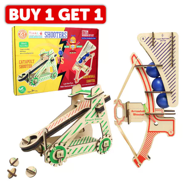 2in1 Da Vinci DIY Shooters | 6-8 yrs