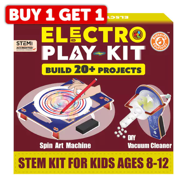 ElectroPlay 20+ STEM Projects Kit | Ages 8-12