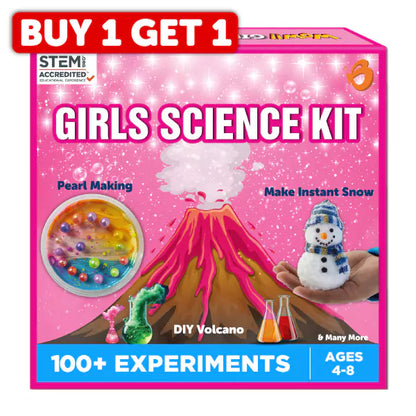 Girls Chemistry Science Kit | Ages 4-8