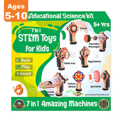 7in1 Science Experiments Kit | 5+yrs