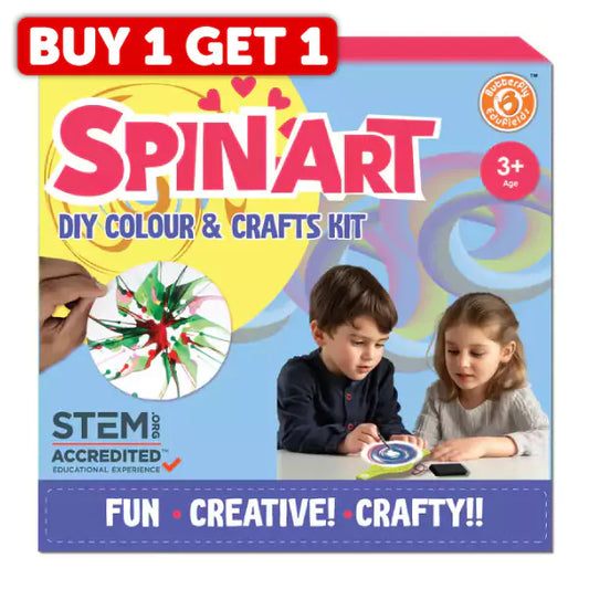 Spin Art Kit | 3-9 yrs