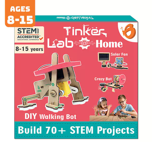 70-in-1 Mega Science Kit, Tinker Lab At Home | 8-15 yrs