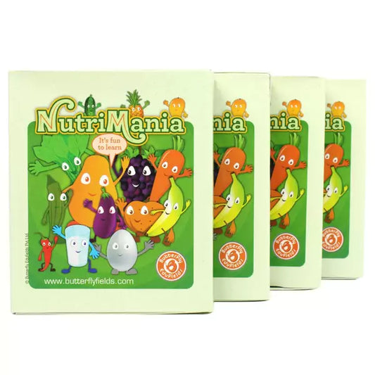 Flash Card Game on Nutrition | Pack of 4